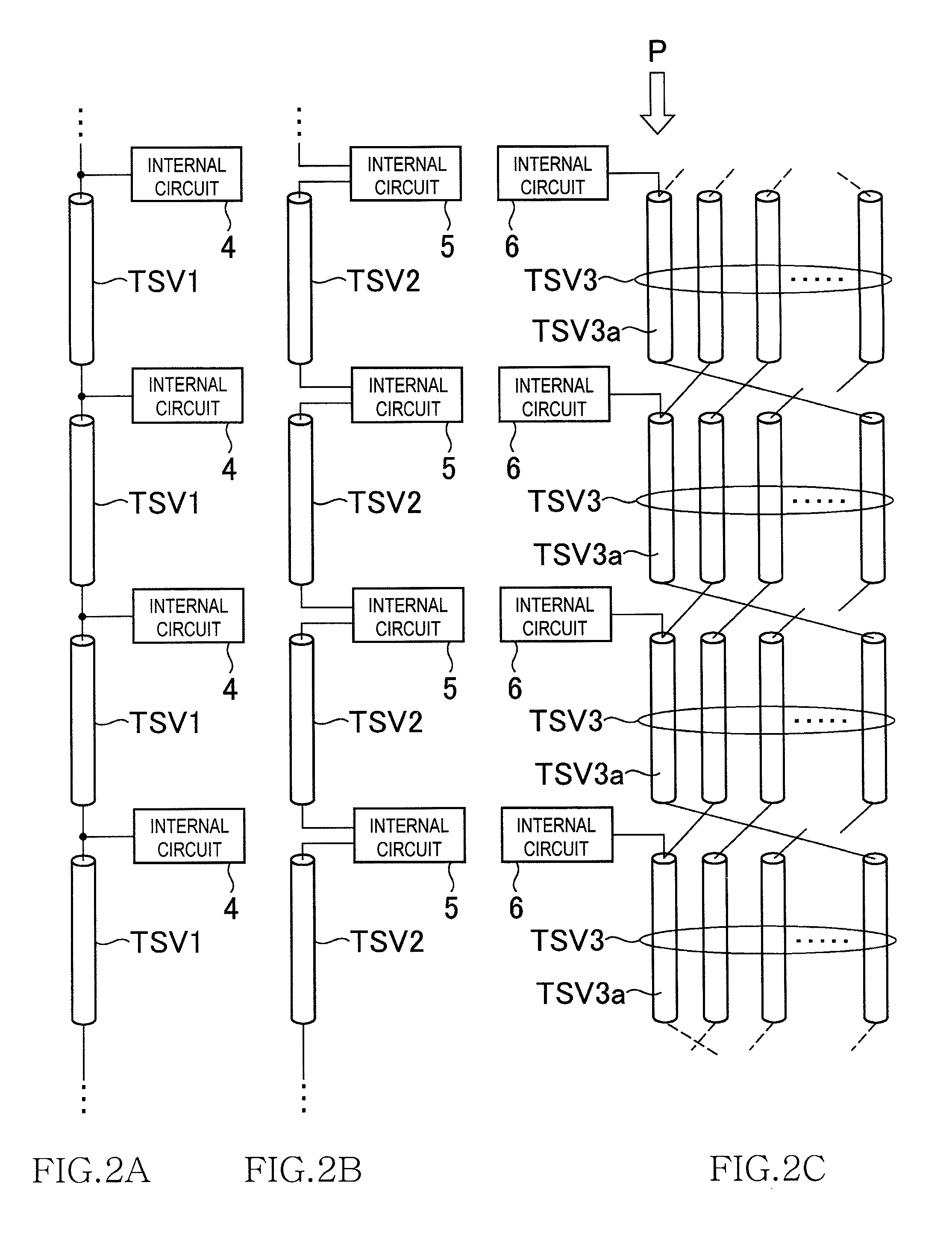 Semiconductor memory device incorporating an interface chip for selectively refreshing memory cells in core chips