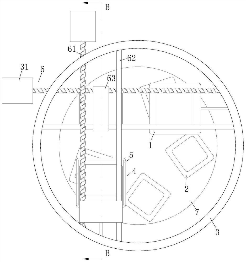 A LED high-speed crystal-bonding equipment and its automatic loading and unloading device