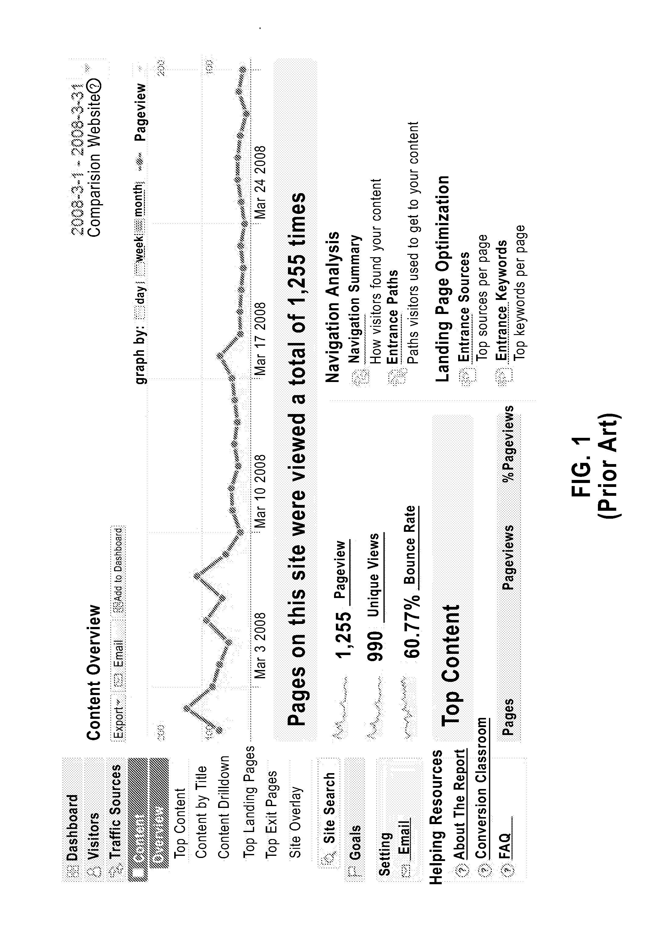Method and system for collecting information on a user visit