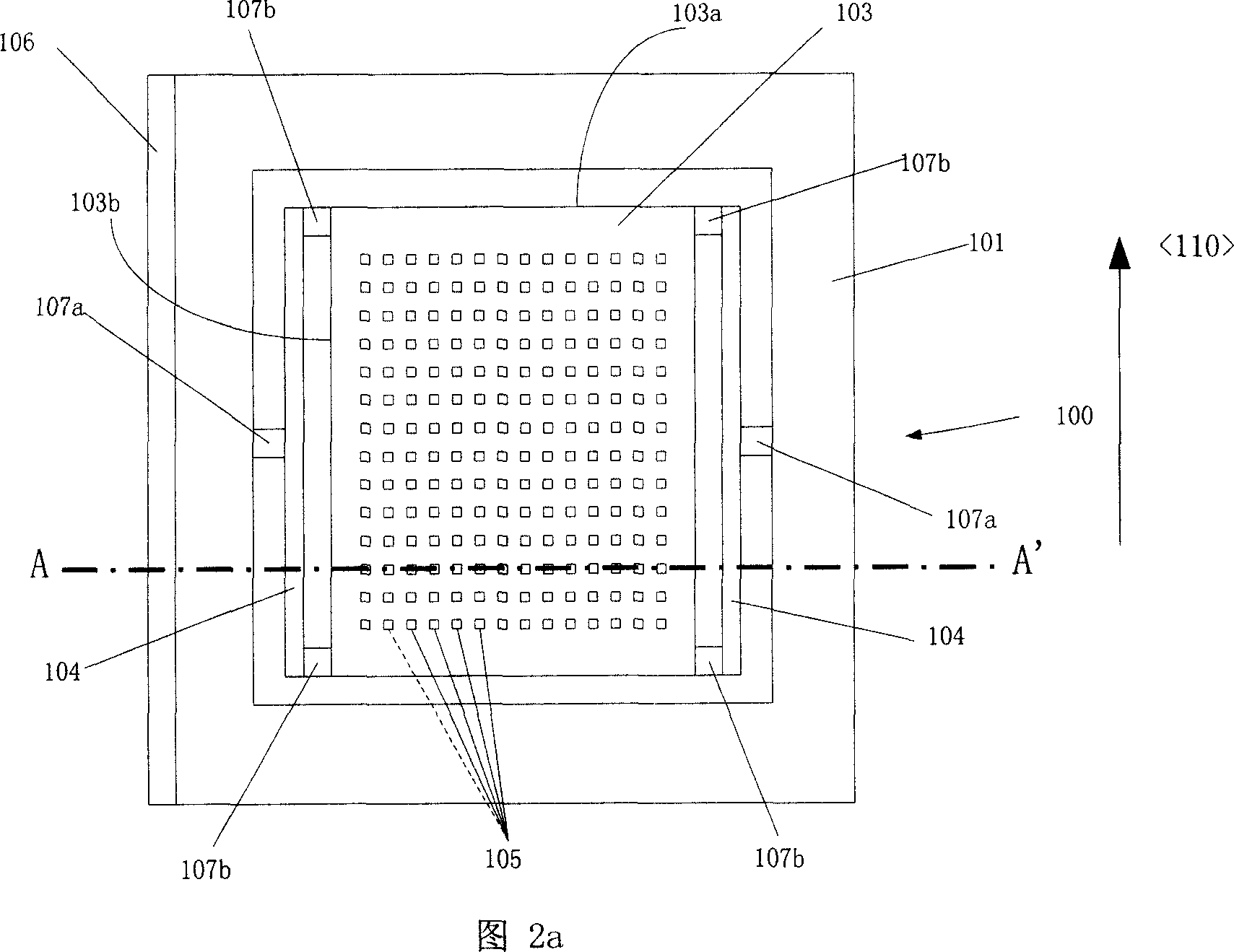 (111) silicon based micro mechanical acceleration sensor and its manufacture