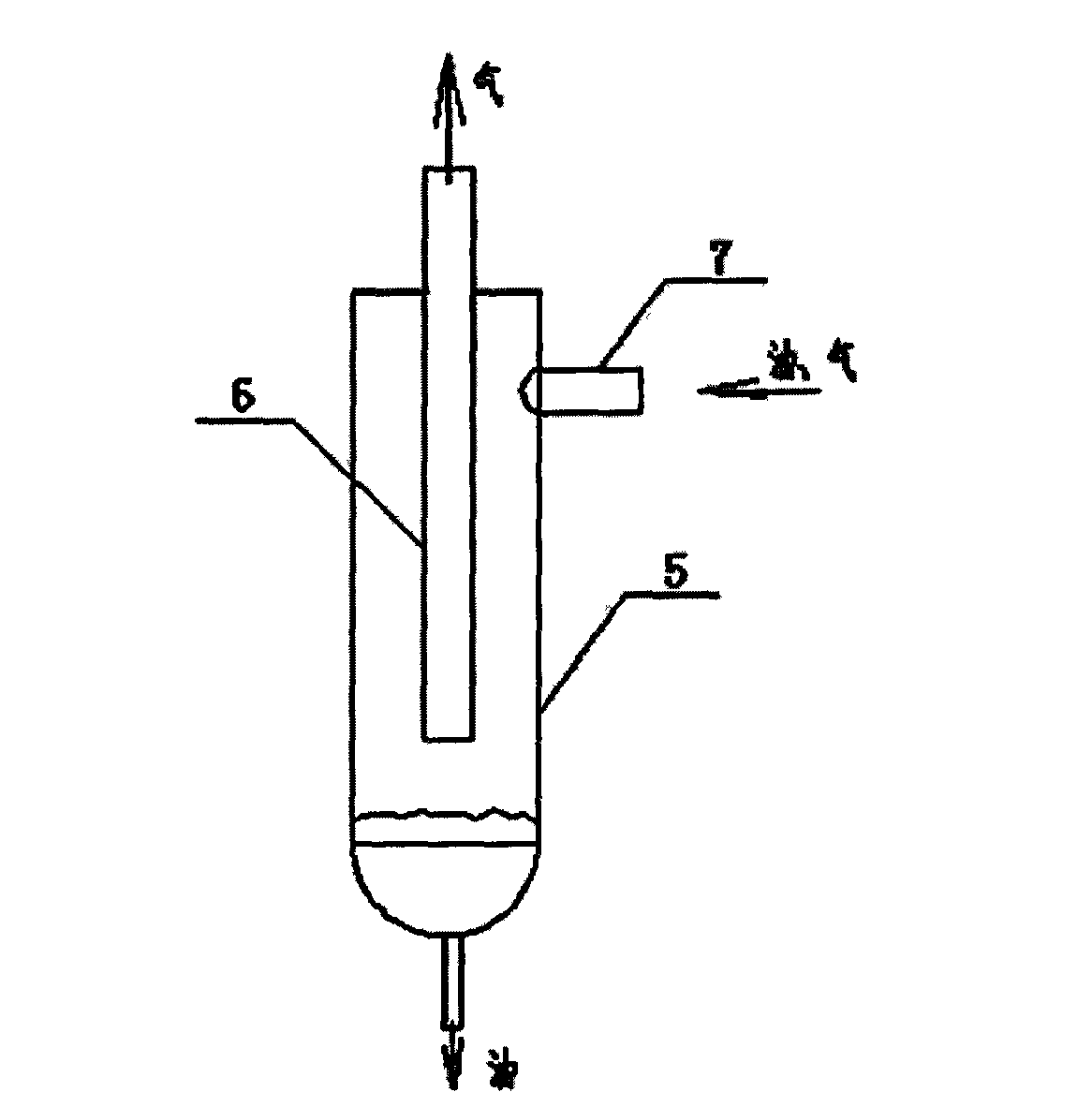 Oil-gas separator having fully-closed helical channel and tail portion micro-channels