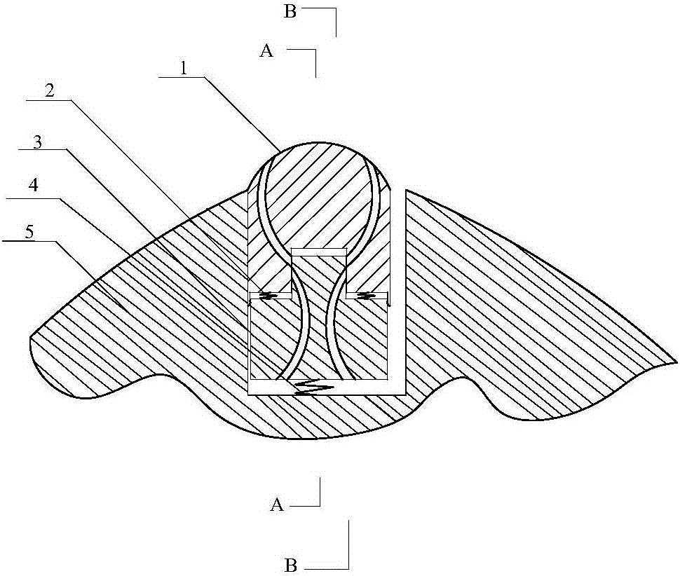 Sealing device used for micro rotor engine