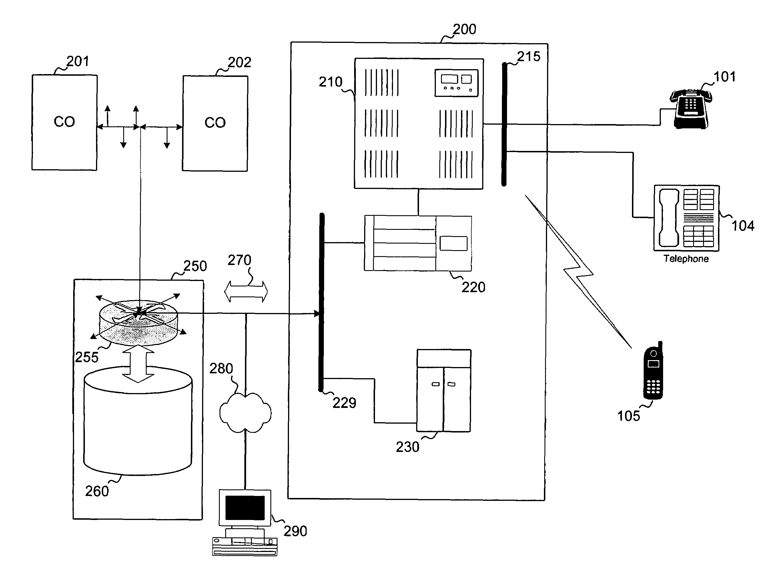 System and method for providing recorded messages on a communications network