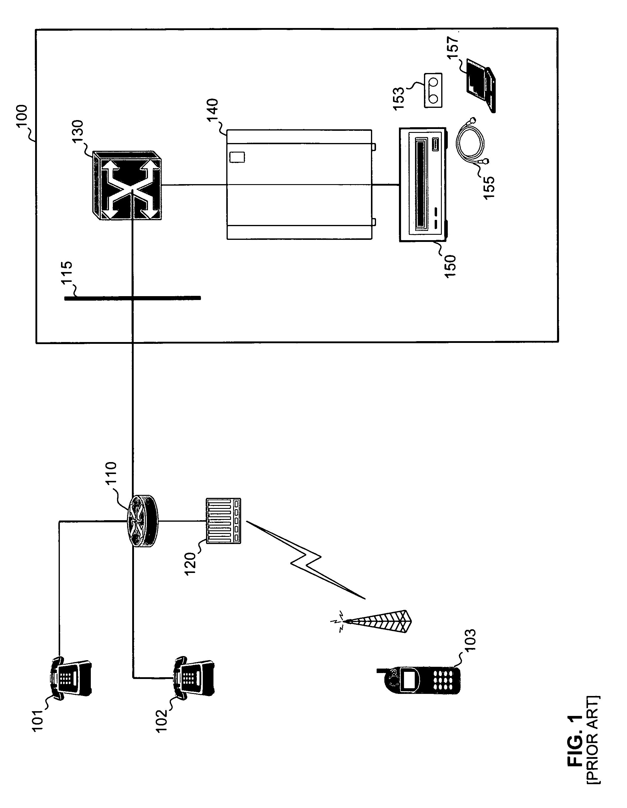 System and method for providing recorded messages on a communications network