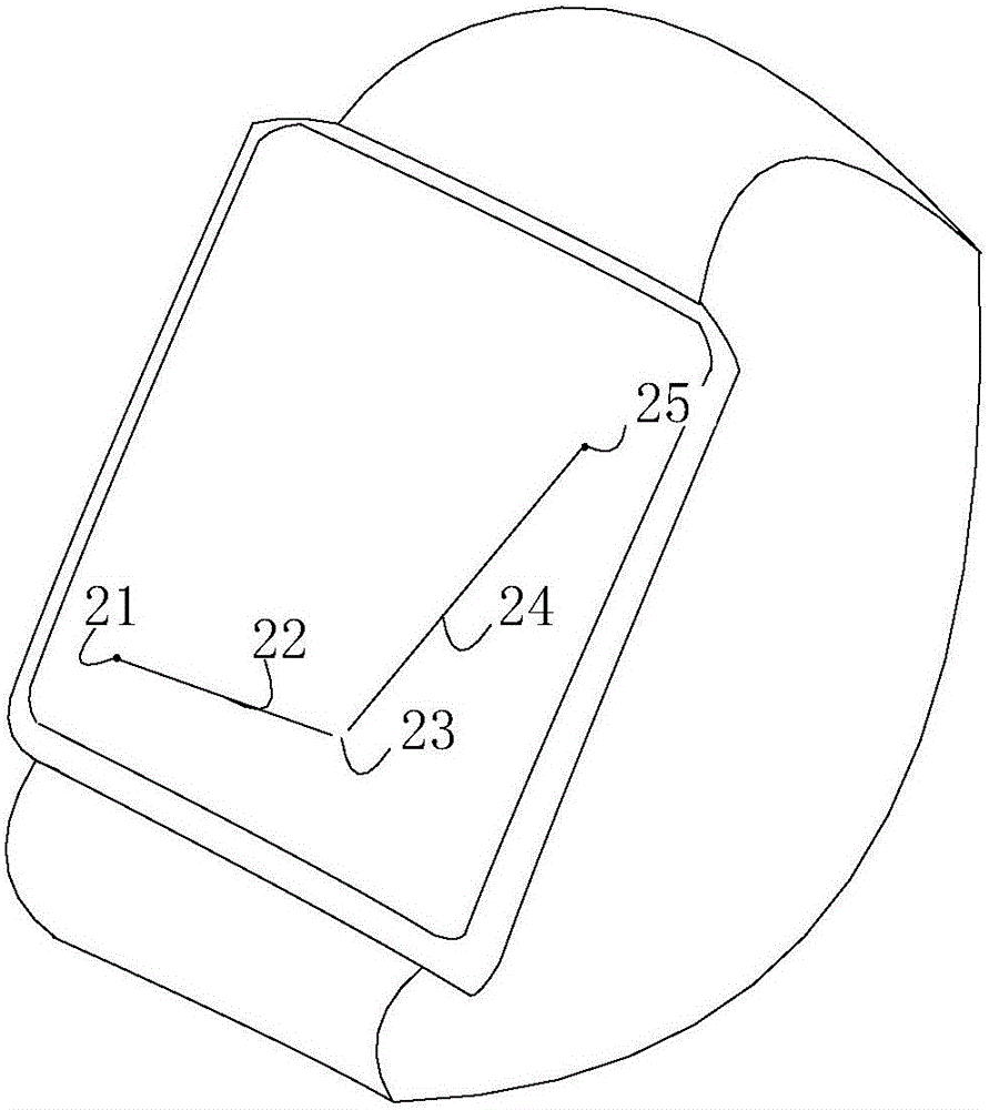 Unlocking method, device for touch screen and wearable equipment