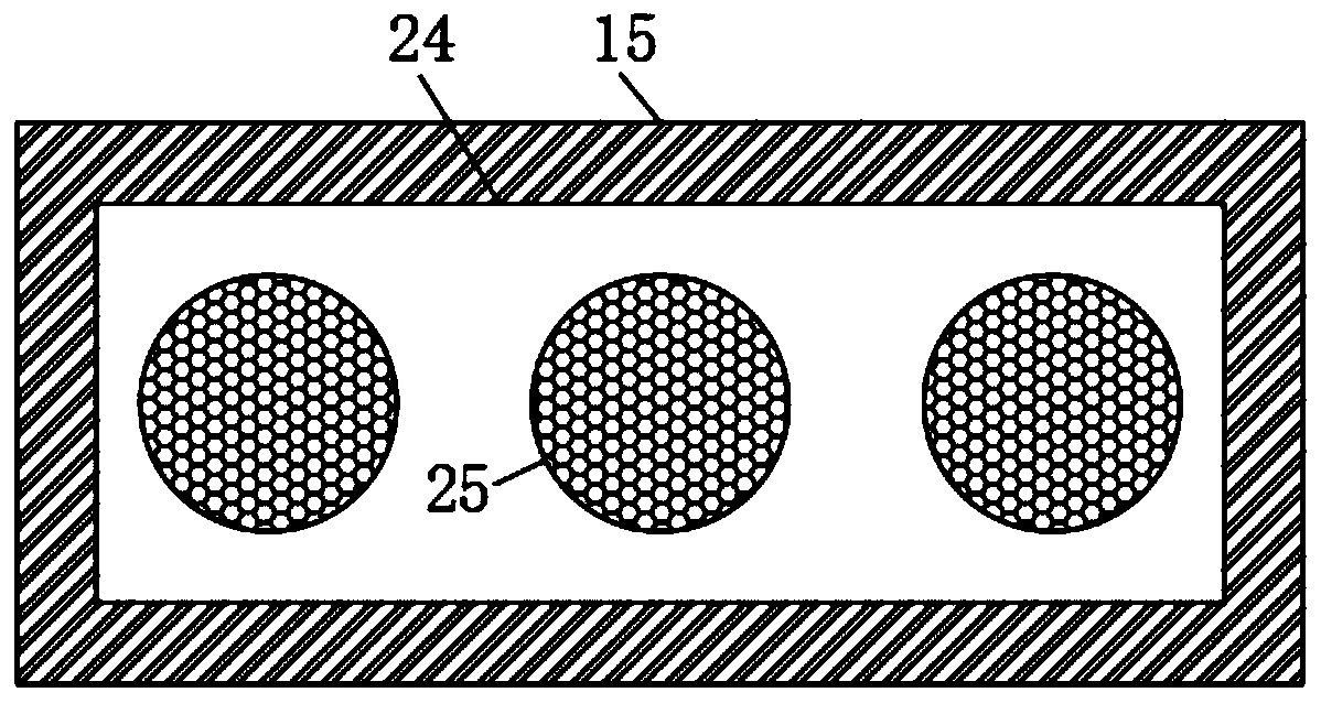 Integrated energy-saving LED panel lamp device convenient to replace