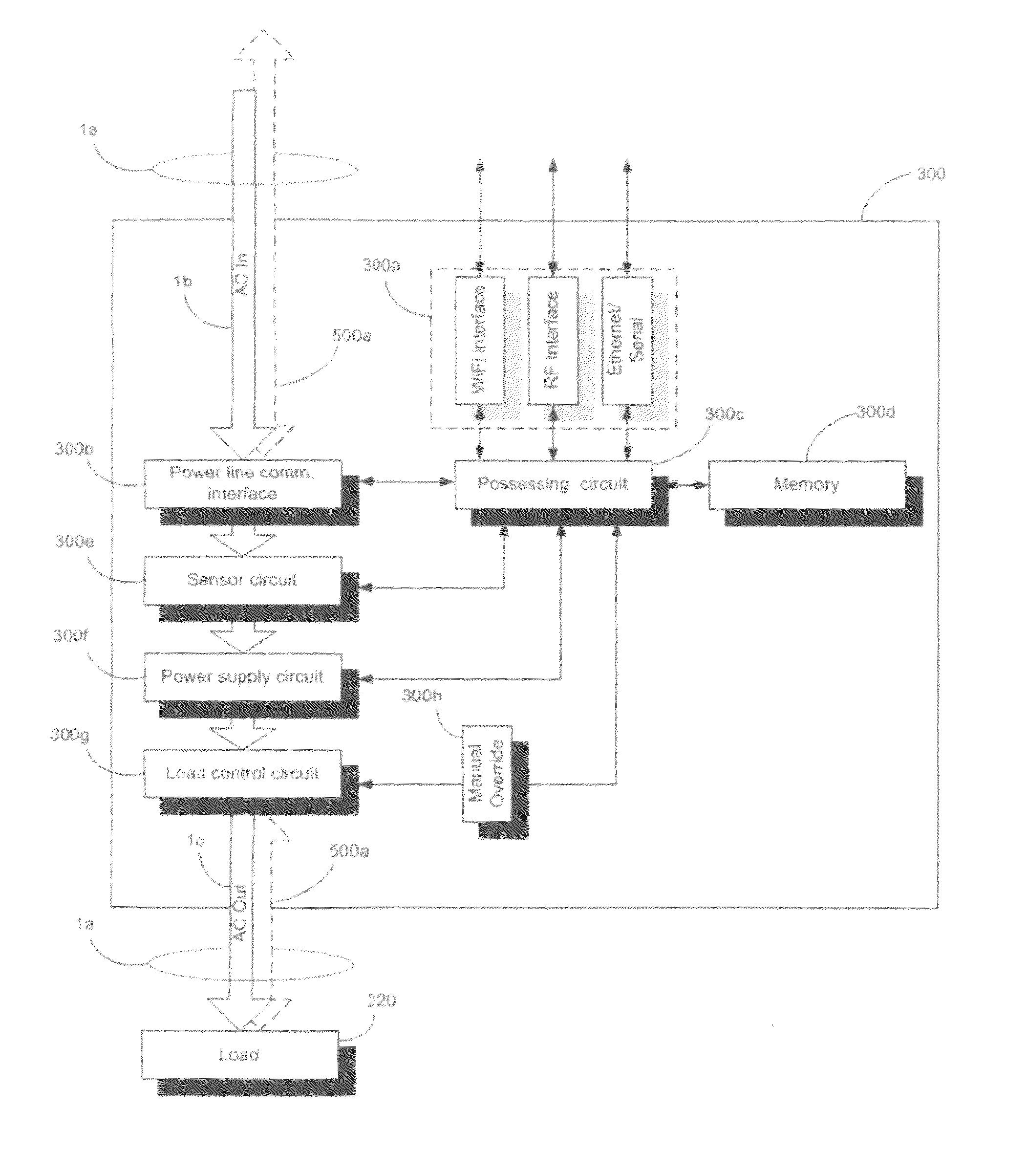 Electrical energy usage monitoring system