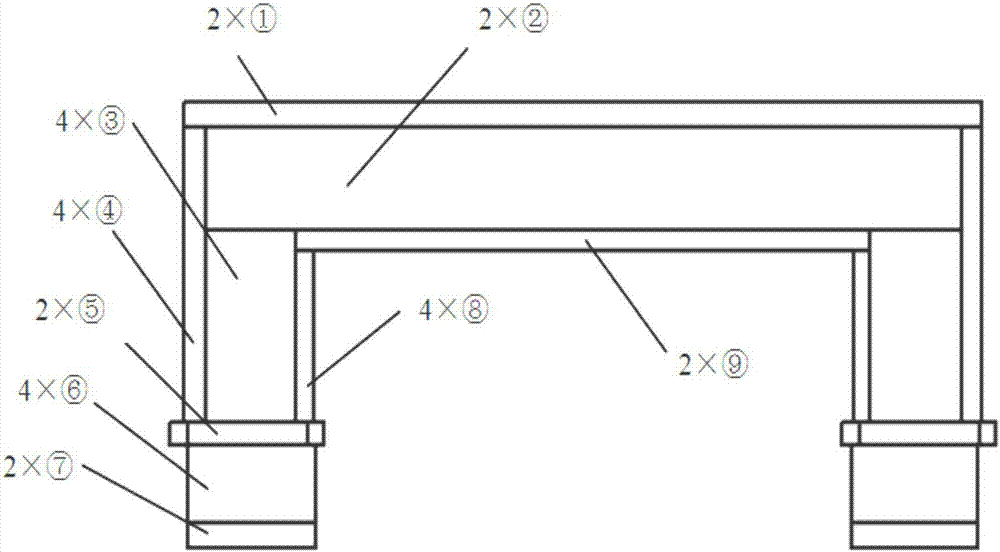 Welding process of high-precision optical instrument base frame