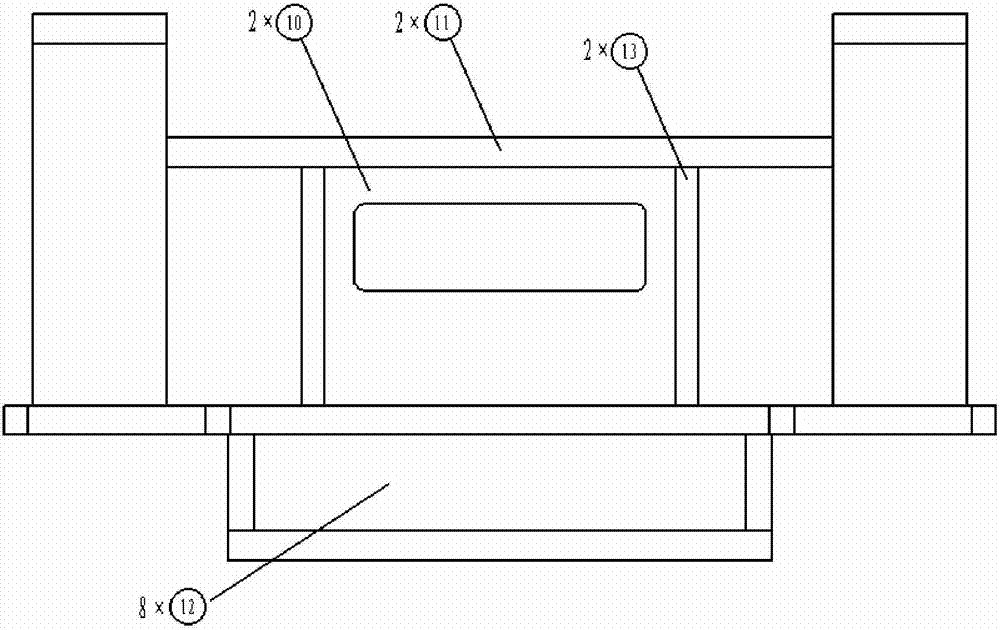 Welding process of high-precision optical instrument base frame