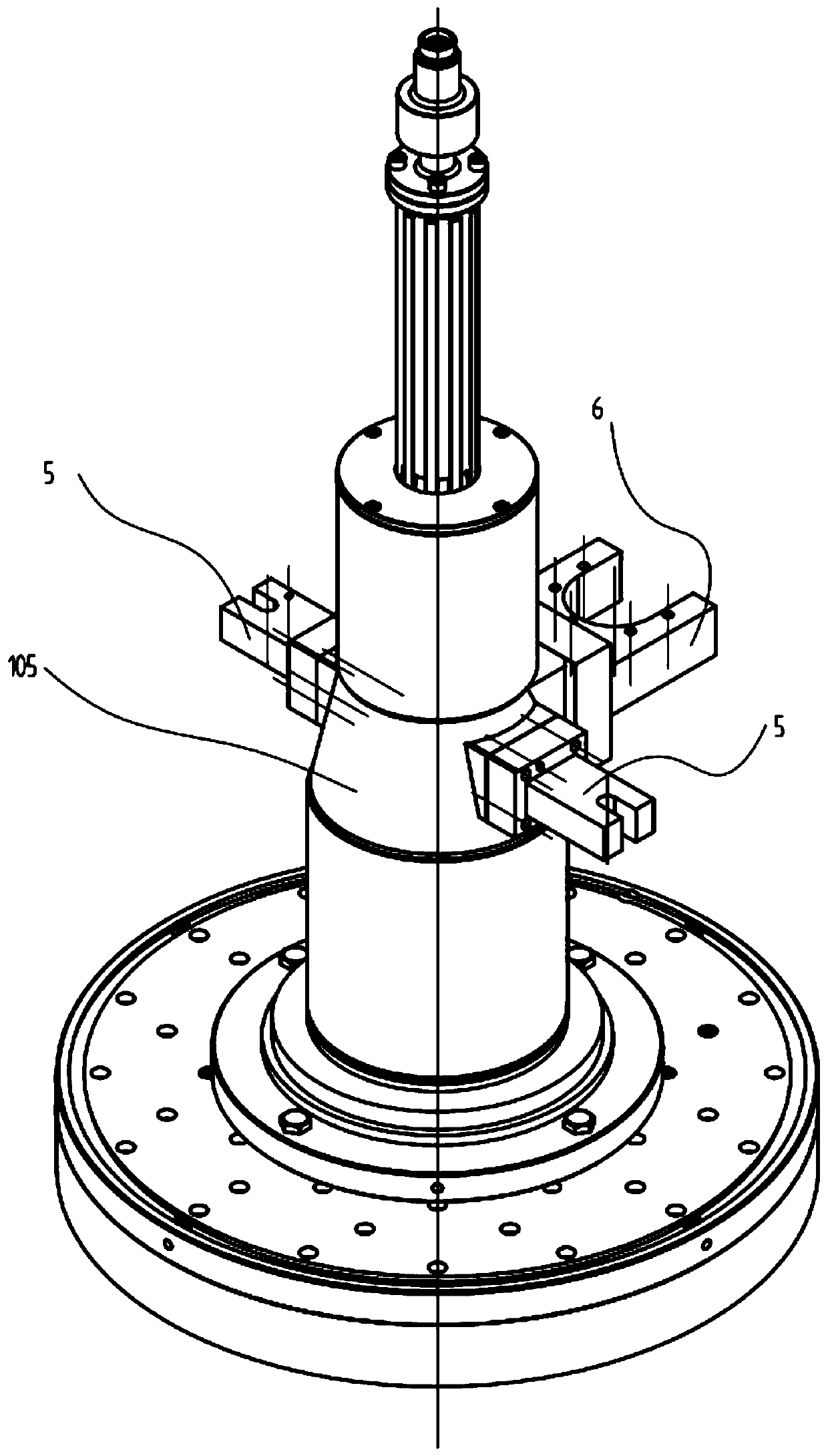 Spindle feeding device of double-surface grinding machine