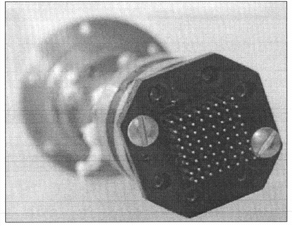 Method and device for measuring elastic probe array multi-channel resistance