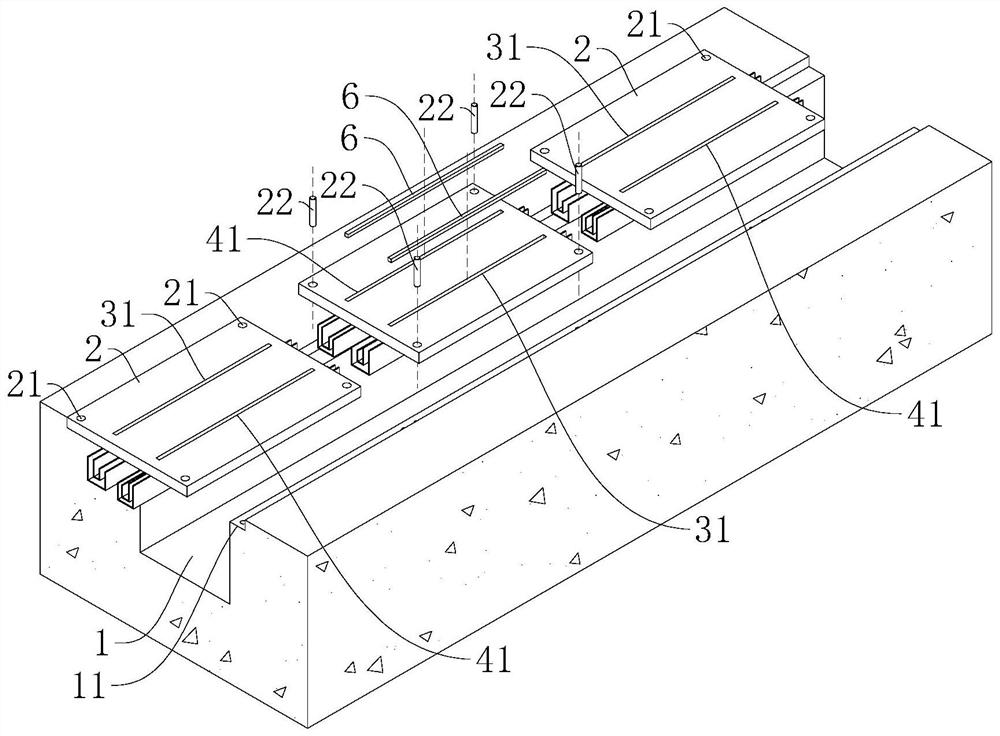 An ecological garden rainwater collection and storage system and its construction method