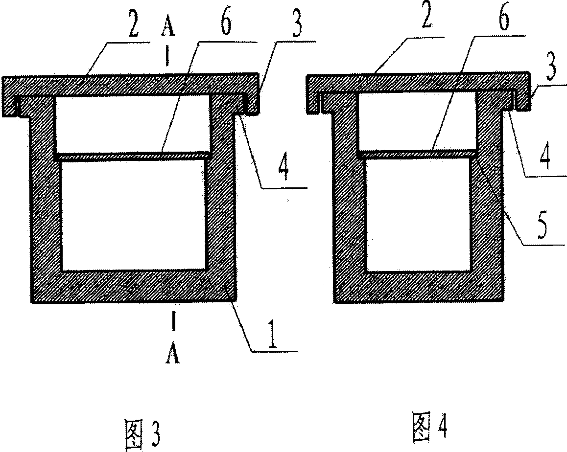 Fiber reinforced artificial stone tomb box and its manufacturing method