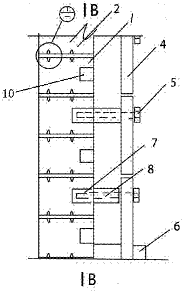 Building block and reinforced concrete laminated wall and construction method thereof