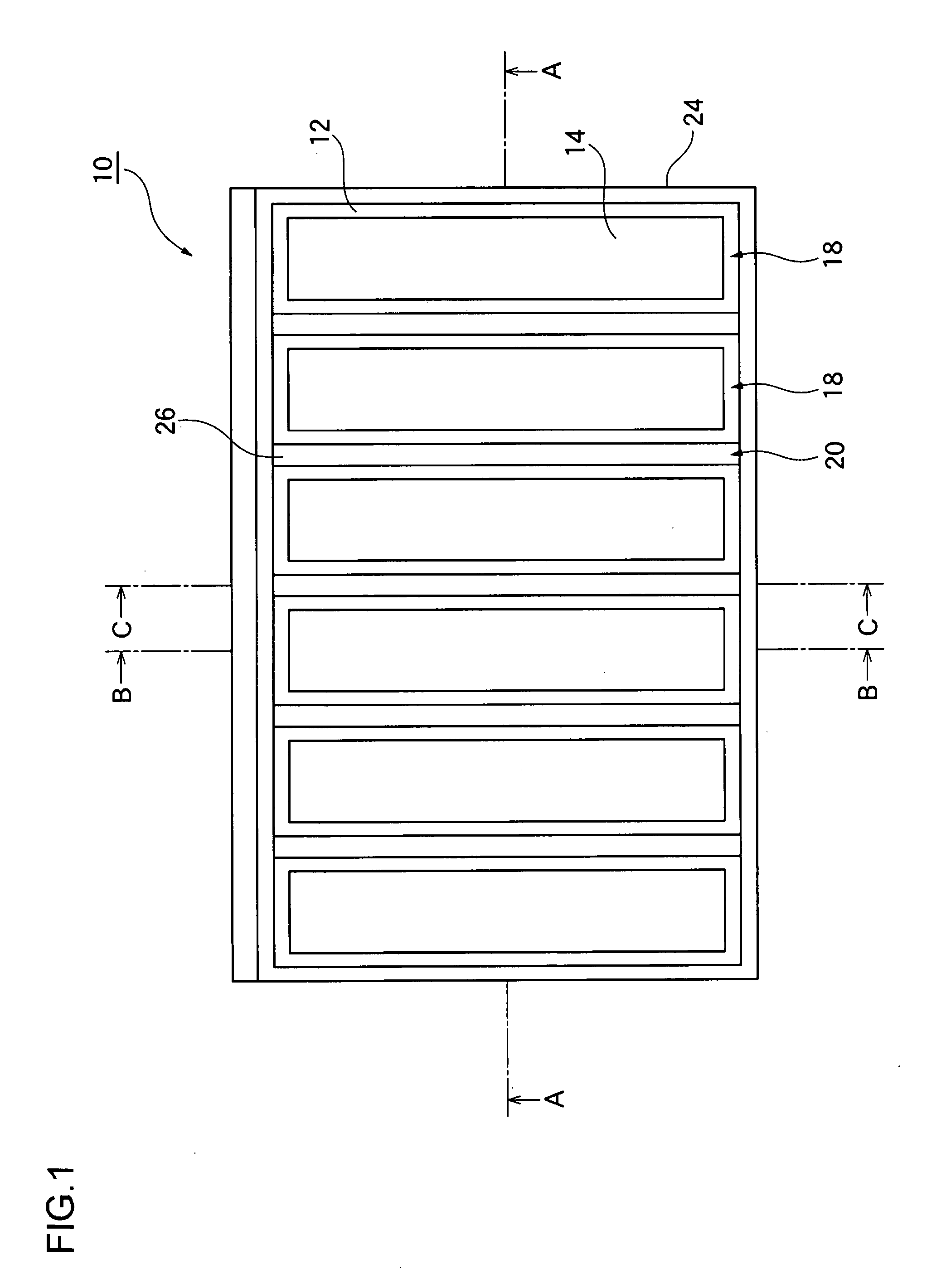 Fuel cell module with a water reservoir including a water storing portion expanding from a cell unit to an anode side