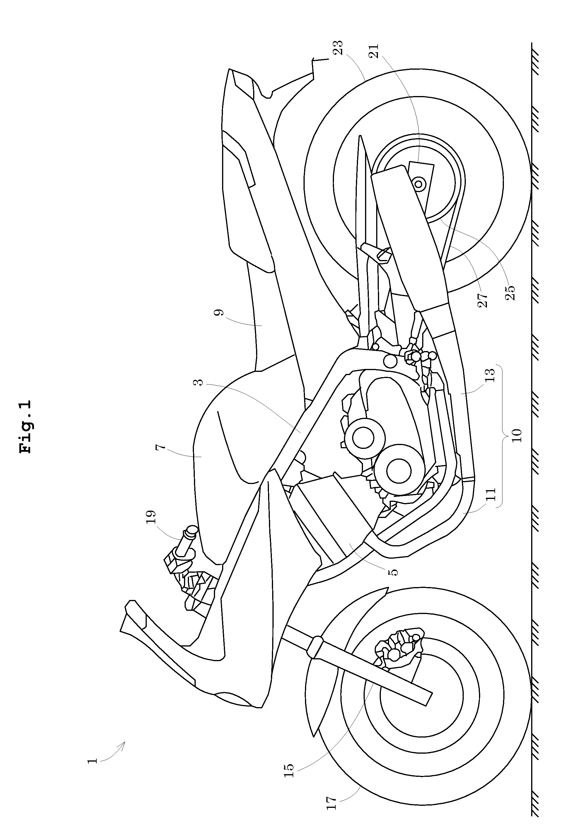Exhaust system, a saddle riding type vehicle having the same, and a method of manufacturing and mounting an exhaust pipe