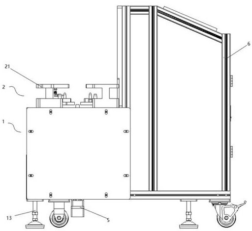 A circuit breaker insertion force testing device and testing method