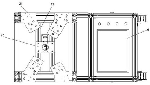 A circuit breaker insertion force testing device and testing method