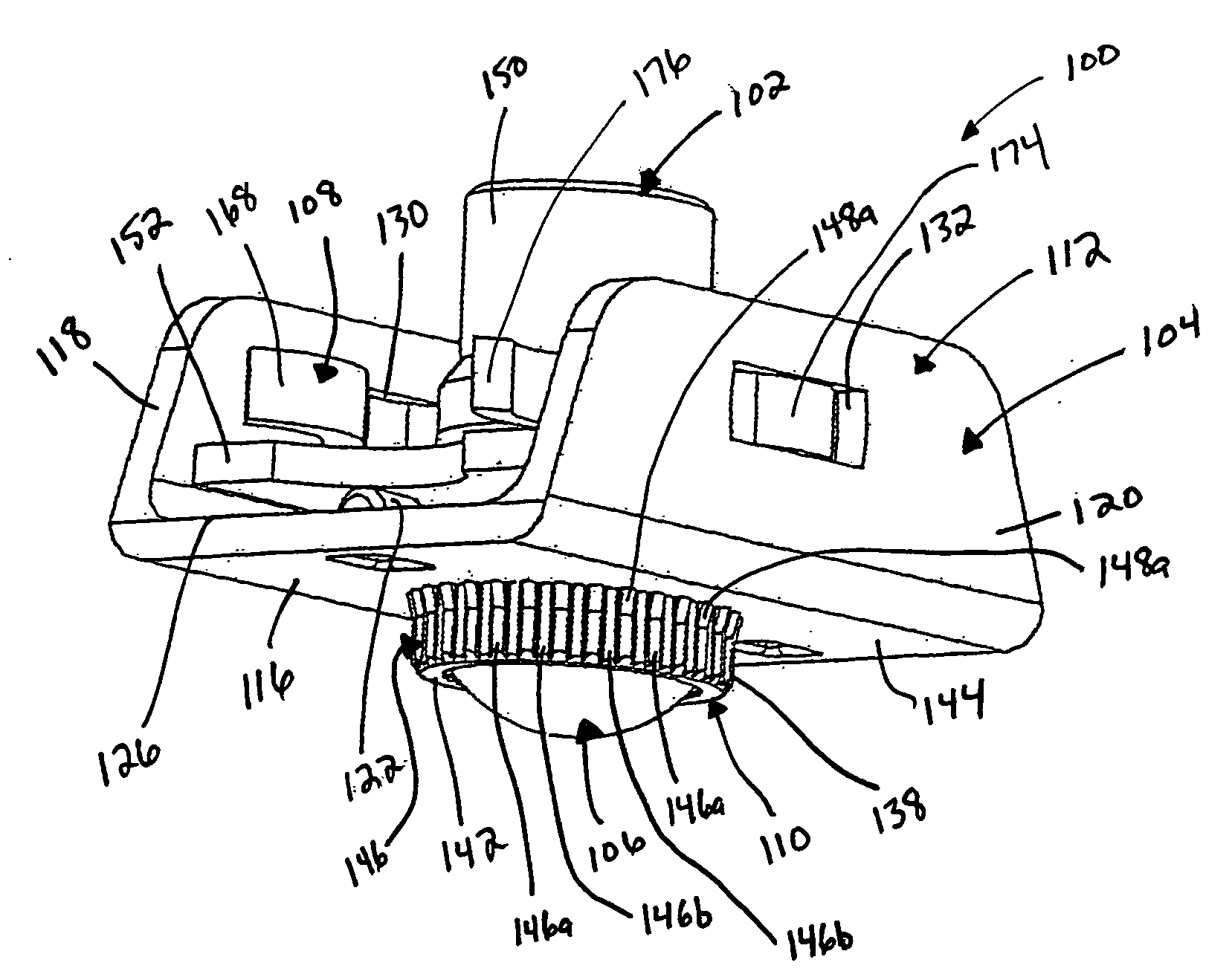 Push-type rivetless nut plate and method and apparatus for installing same