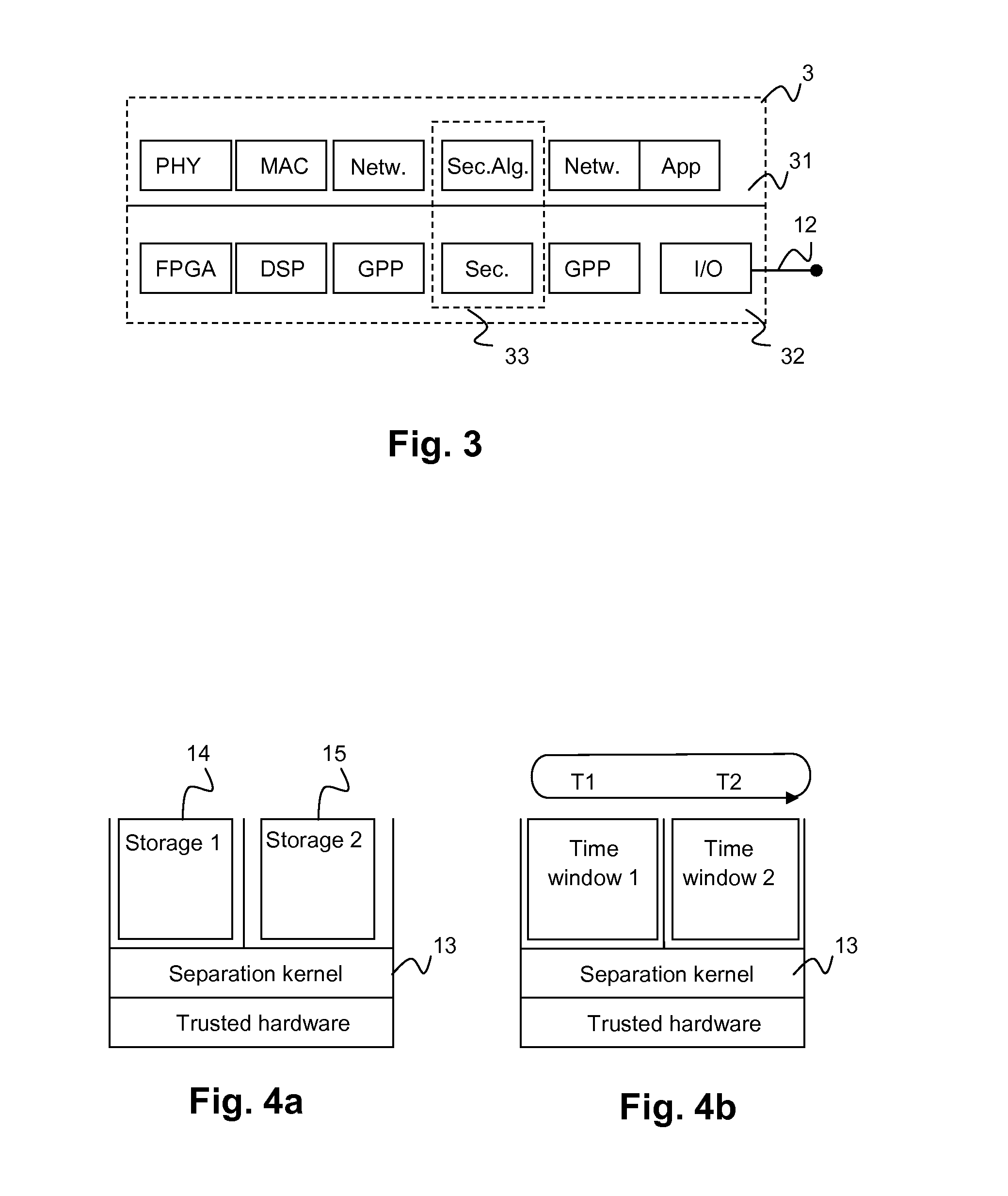 Radio device with two radio units and a method for the transmission of information