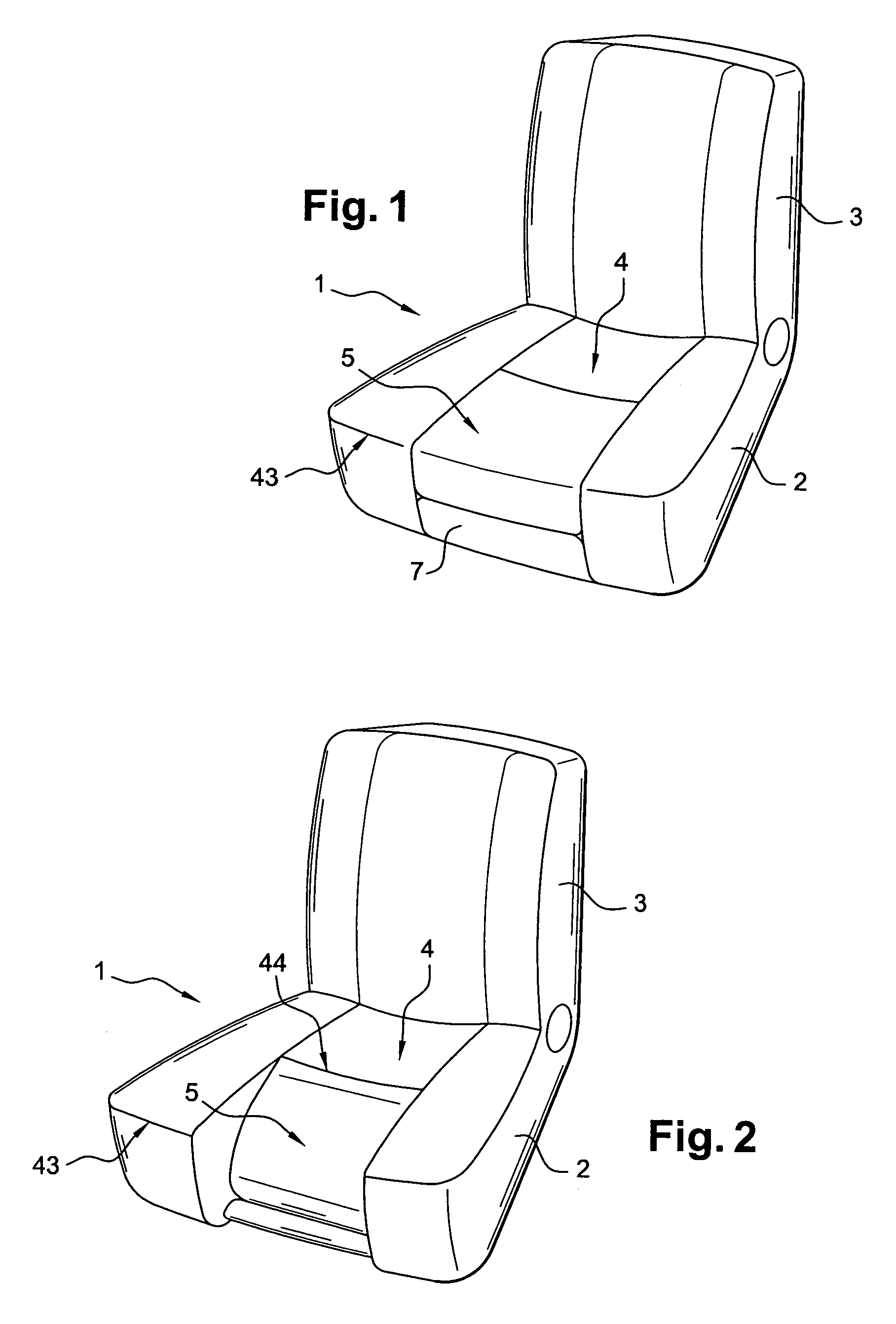 Automobile vehicle seat adaptable to accommodate a child