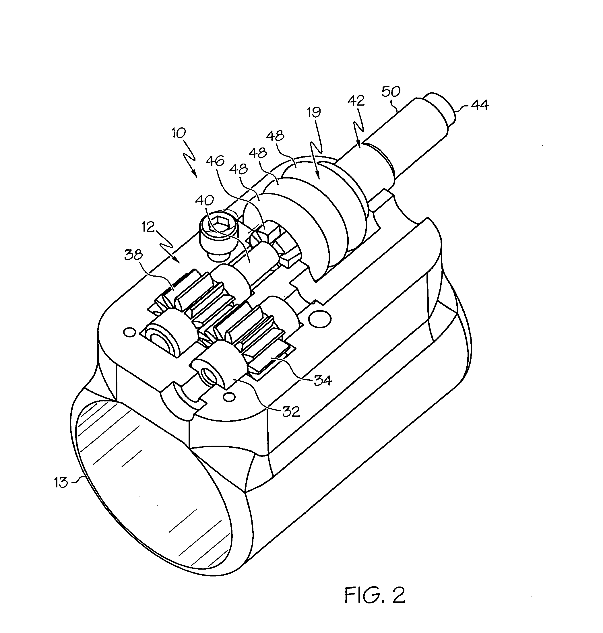 Medical drive system for providing motion to at least a portion of a medical apparatus