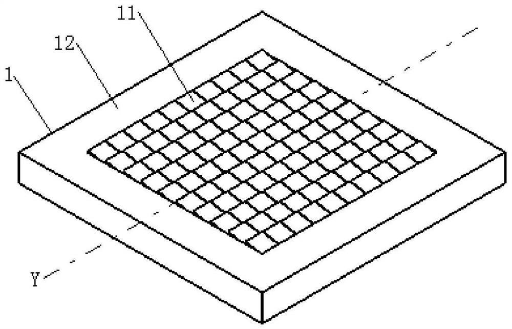 Biaxial array reflective MEMS chip and lighting system