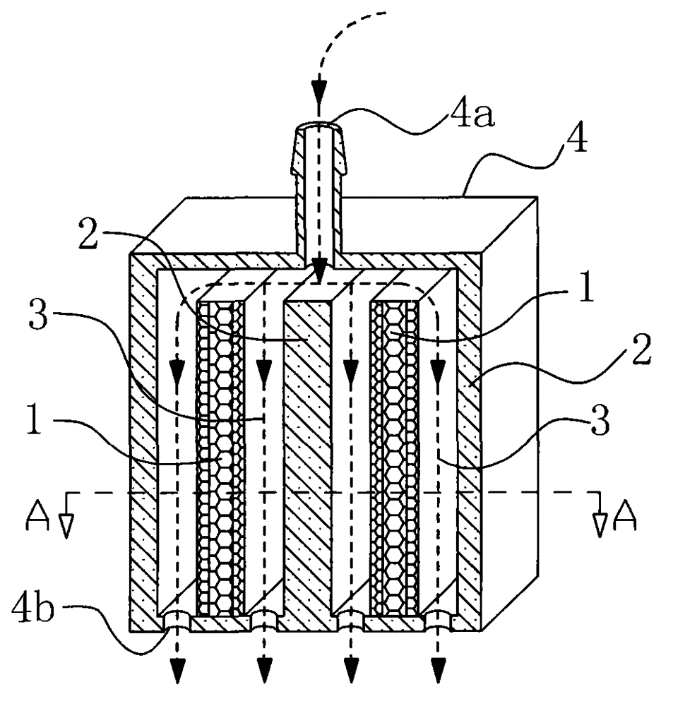 Expiration sampling device and application method thereof