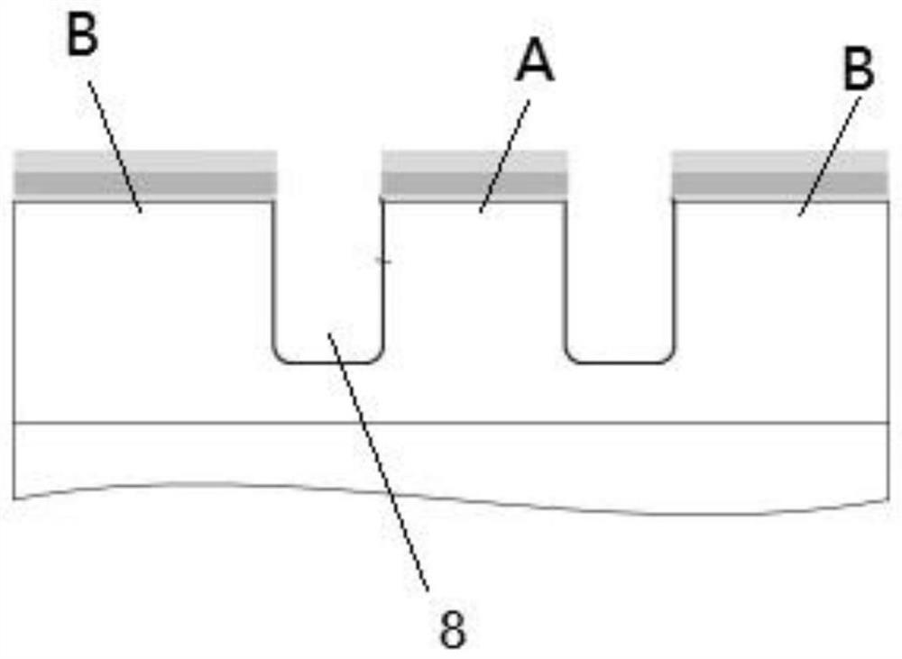 Preparation method of medium-voltage shield gate field effect transistor
