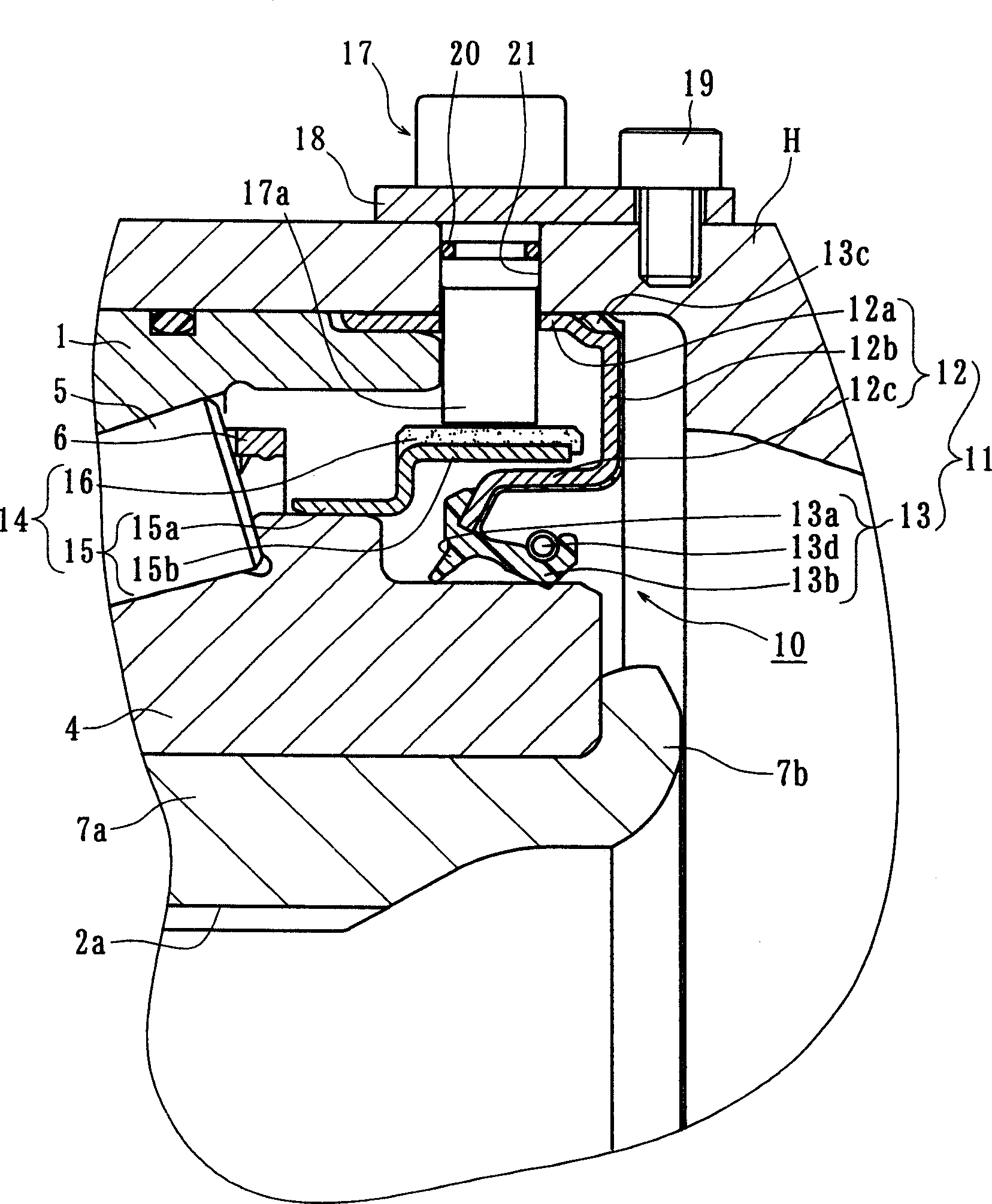 Rolling bearing for a wheel of vehicle and a semi-float type bearing apparatus having it