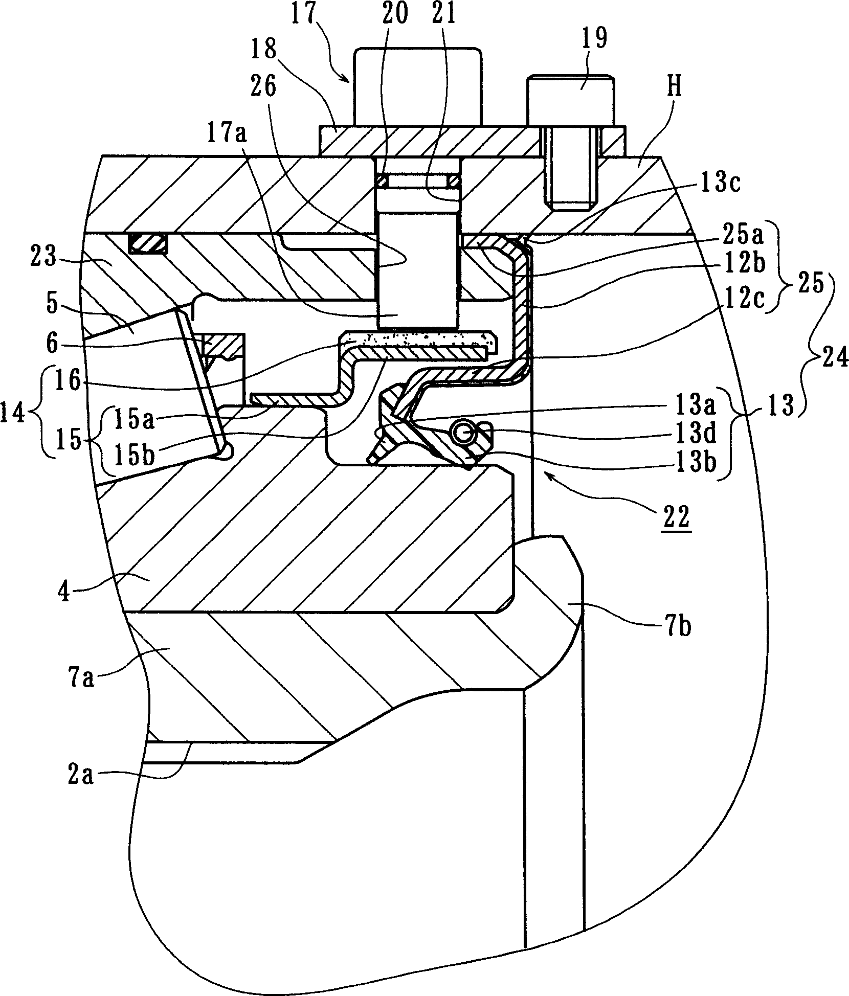 Rolling bearing for a wheel of vehicle and a semi-float type bearing apparatus having it