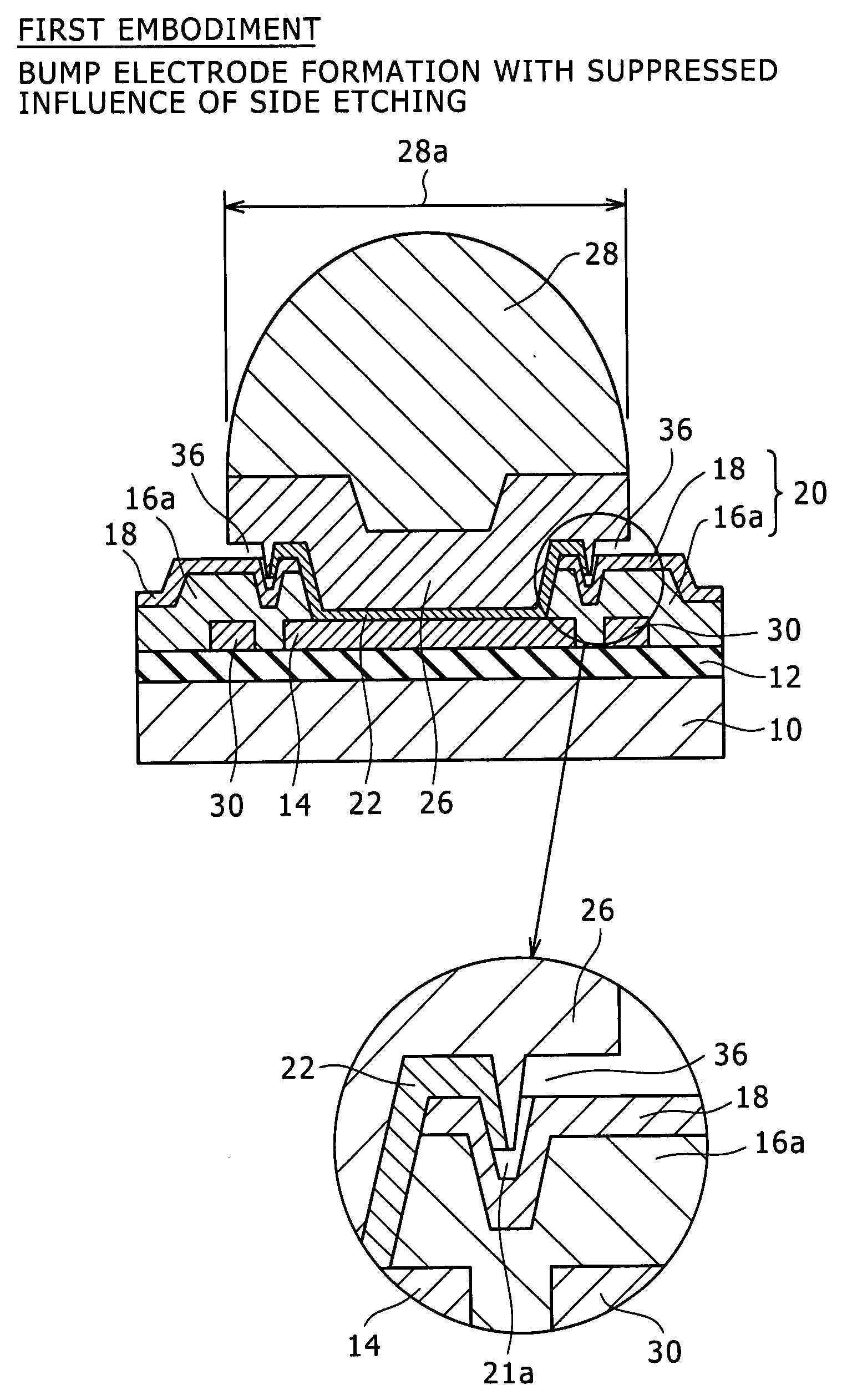 Electronic component, semiconductor device employing same, and method for manufacturing electronic component