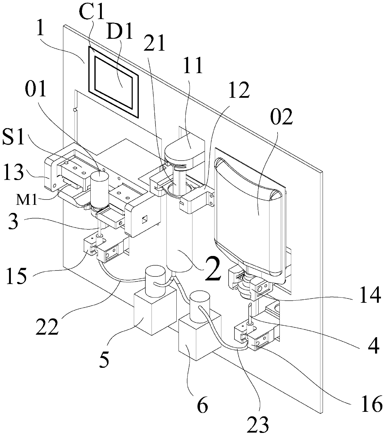 A kind of vial automatic dispensing system and method