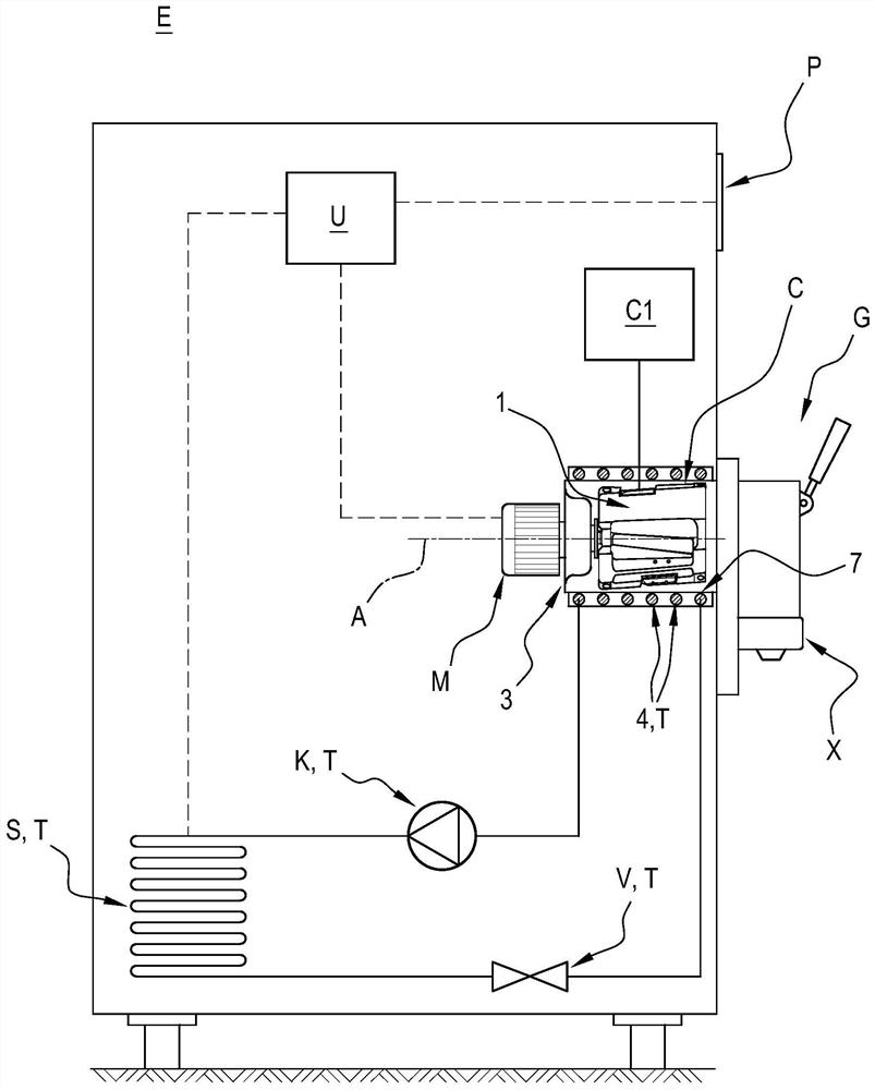 Stirrer of machine for making liquid or semi-liquid products and machine comprising stirrer