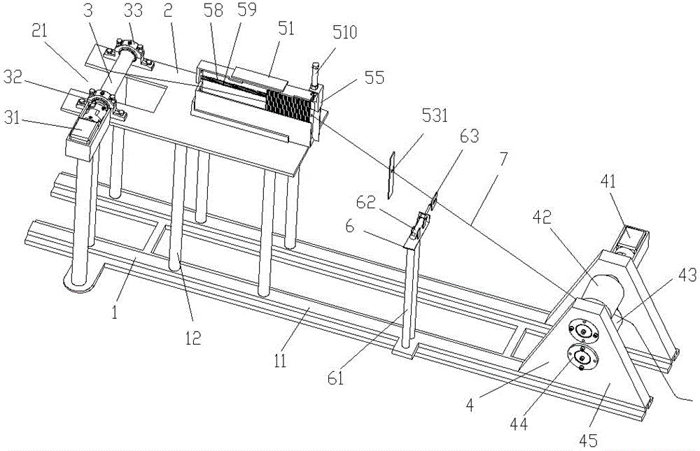 A semi-automatic production device for oyster culture skewers