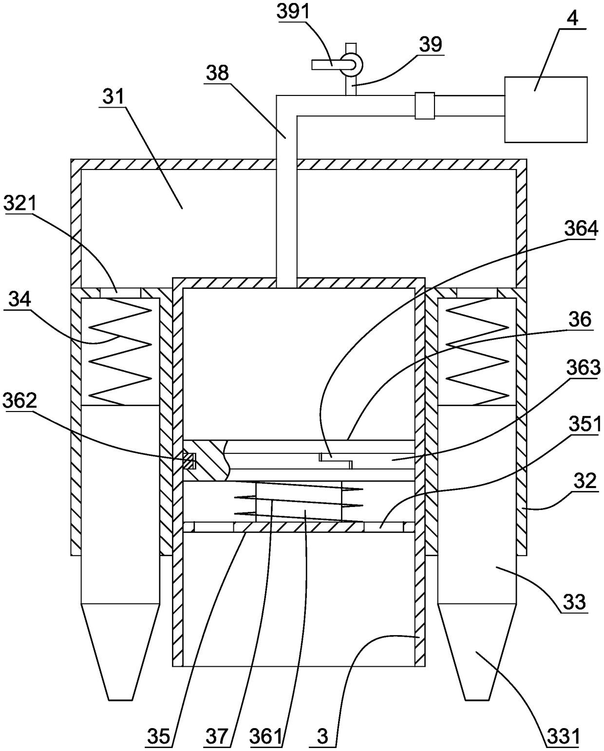 Method for sampling intertidal attaching organisms by means of portable sampling device