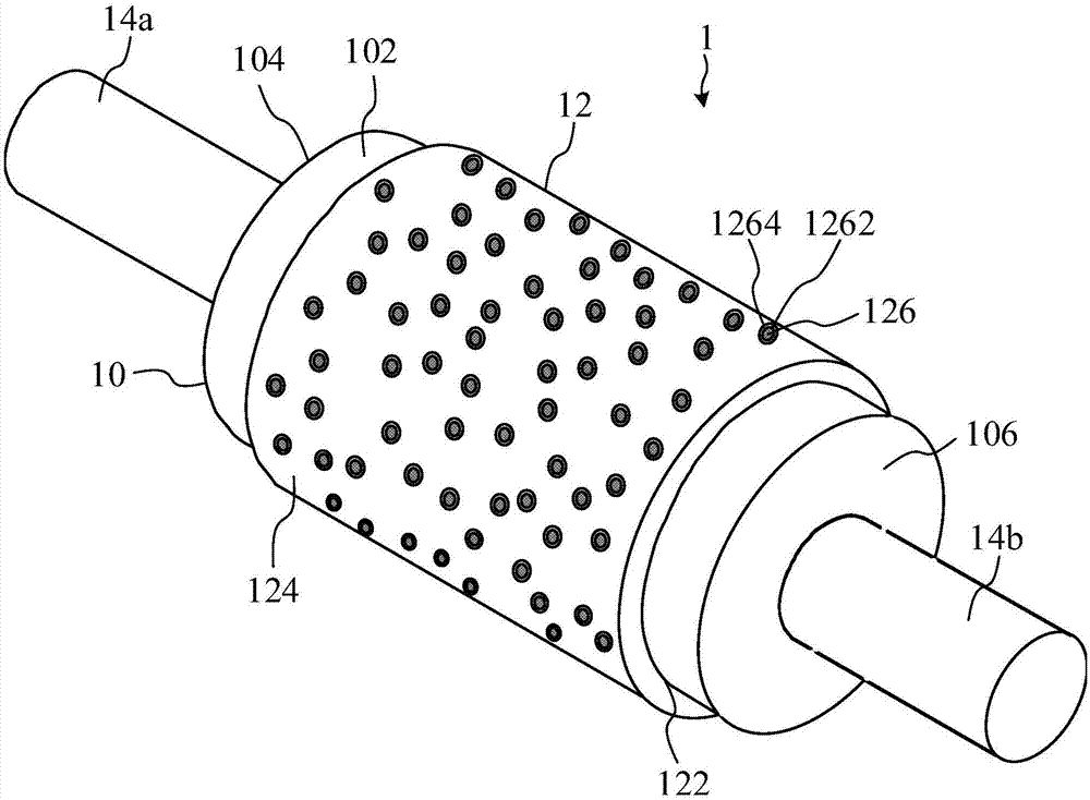 Rolling piece, light guide component, and method for manufacturing light guide component