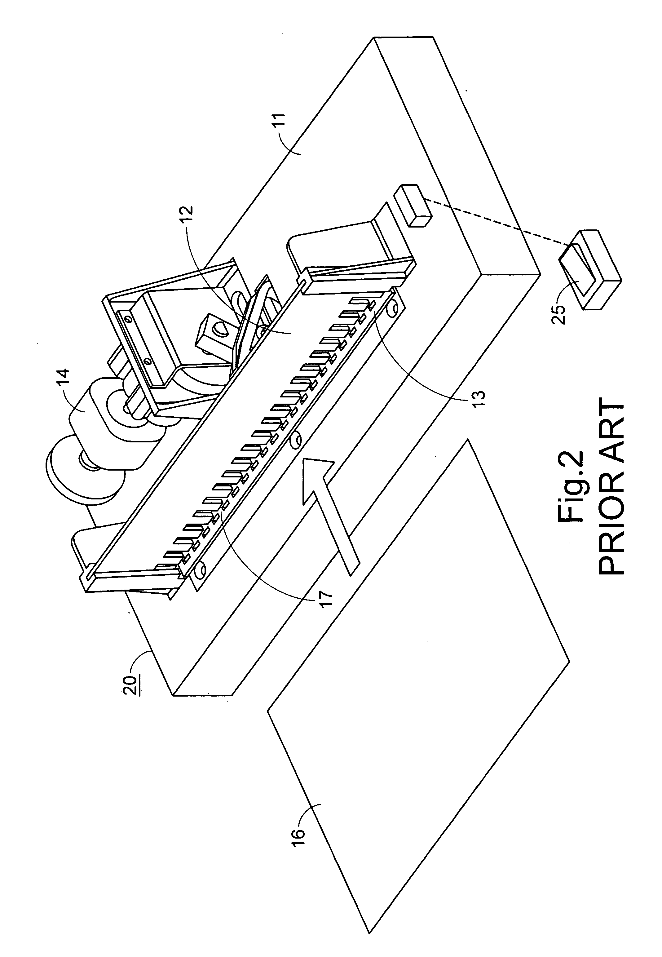 Automatic actuation device and method for use in punching apparatus