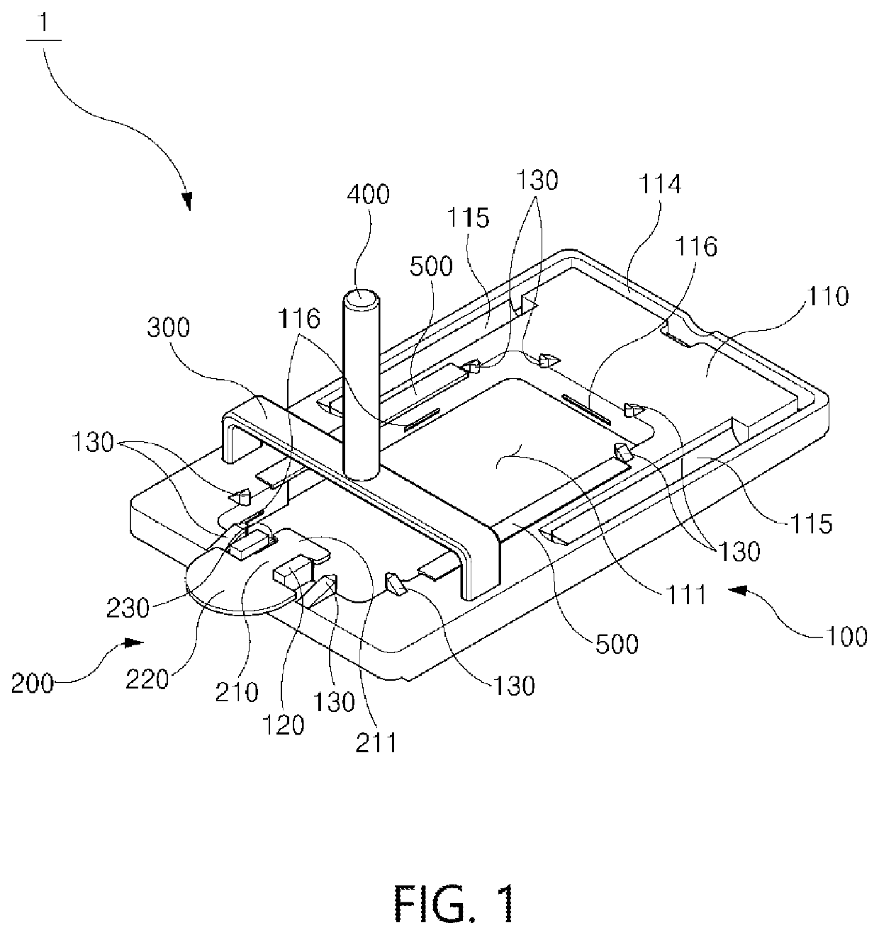 Display protector attaching apparatus for smart device