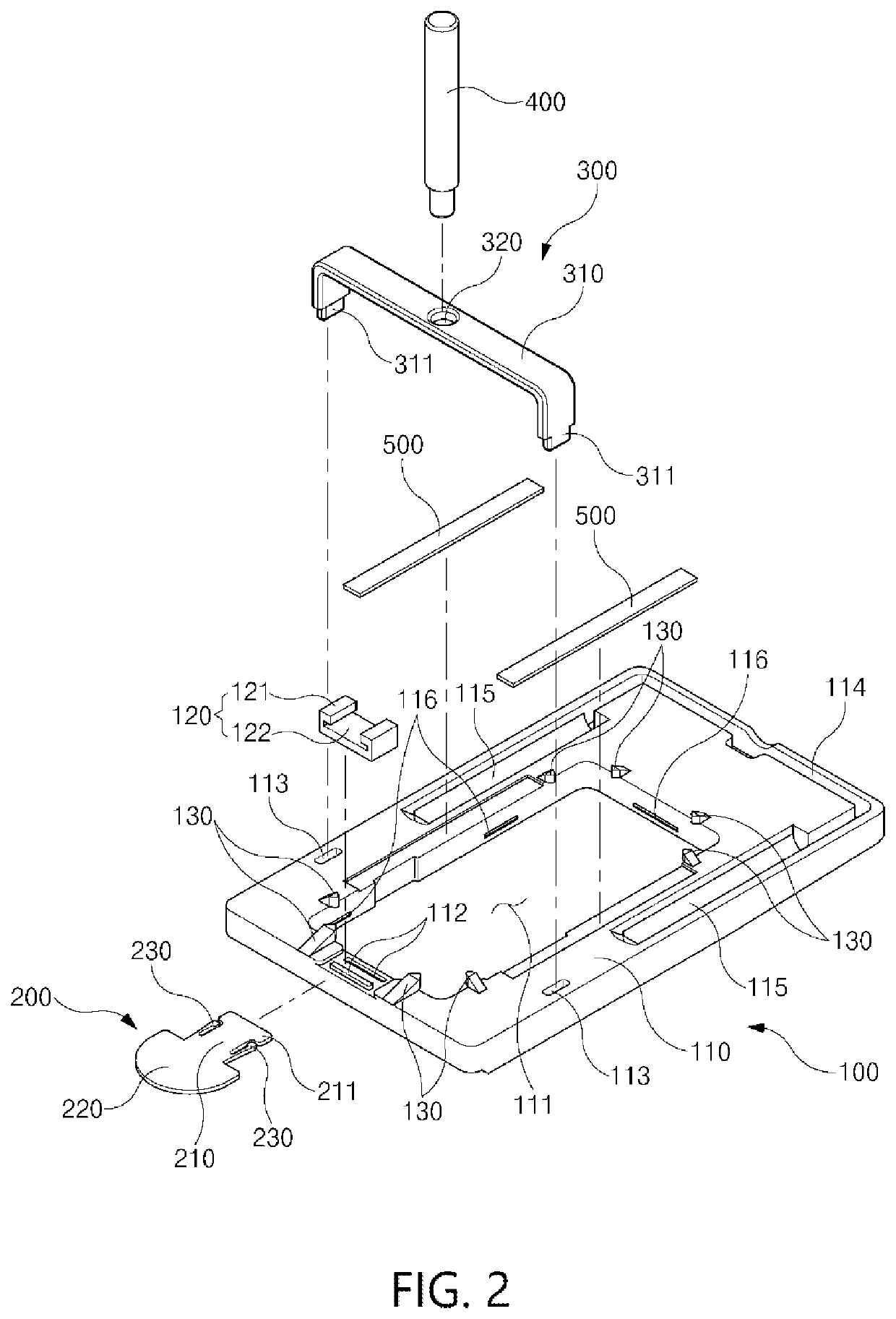 Display protector attaching apparatus for smart device