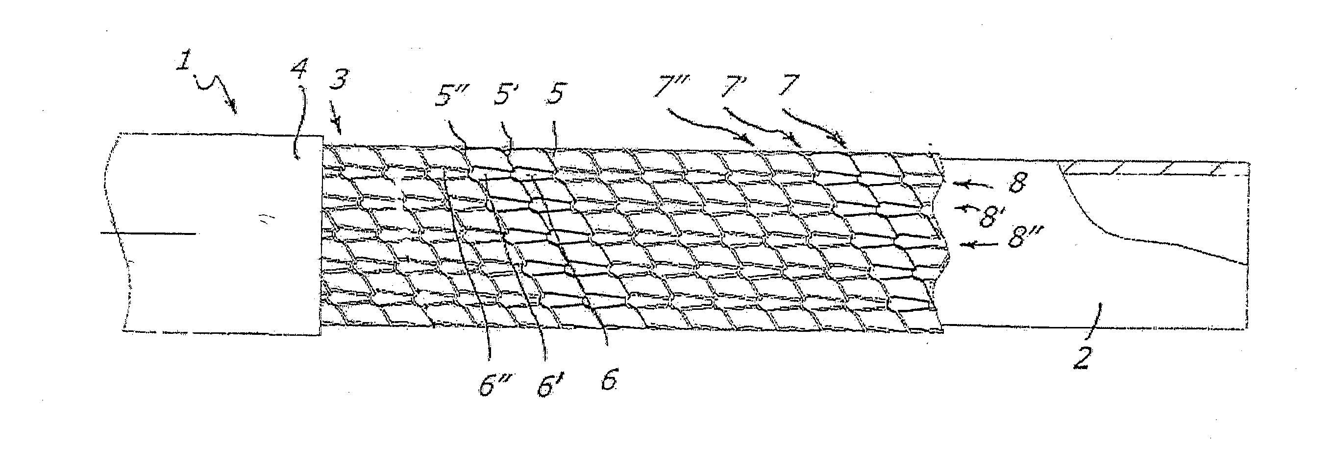 Reinforced Flexible Hose with High Pressure Strength and Method for its Manufacturing