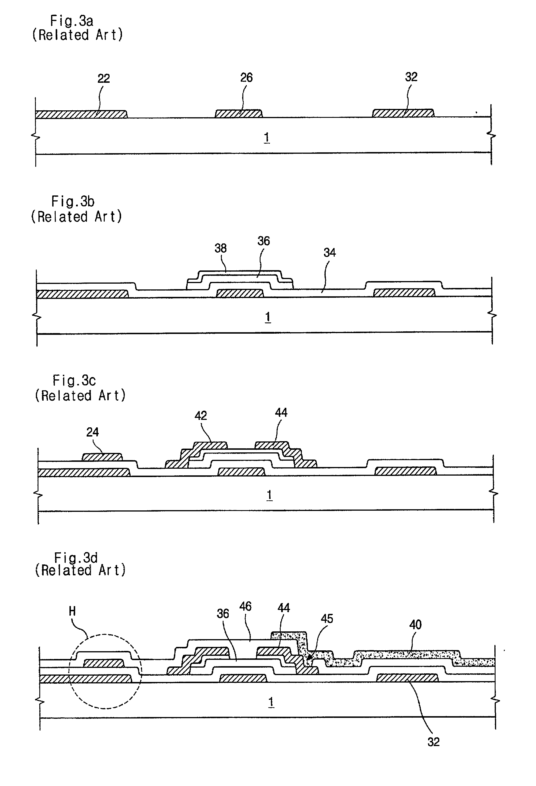 Array substrate for use in LCD device