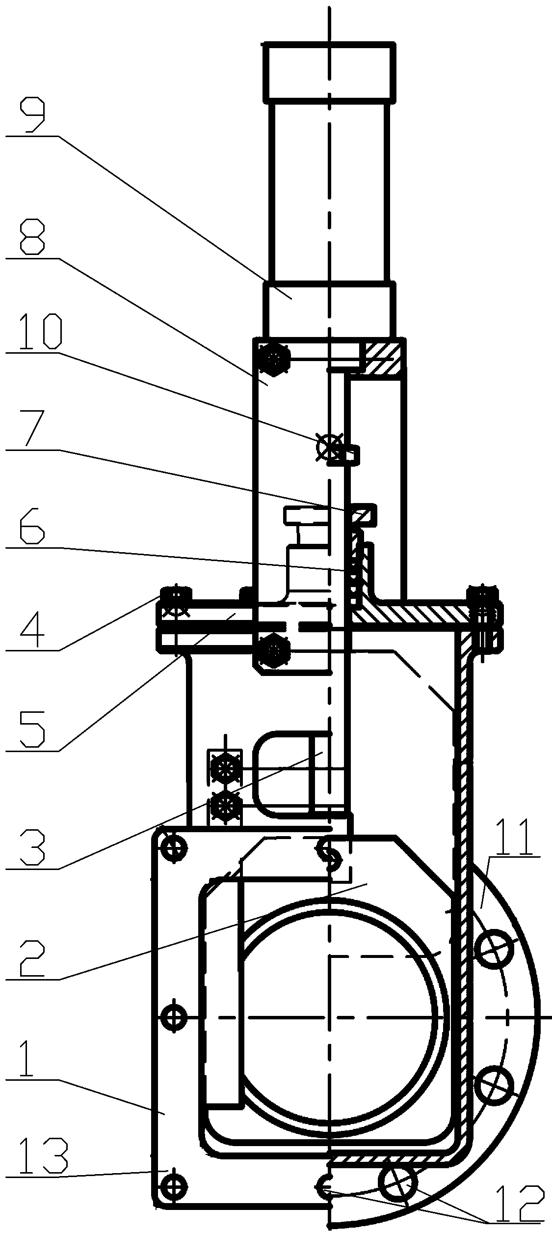Automatic-control valve for automatically preparing solution