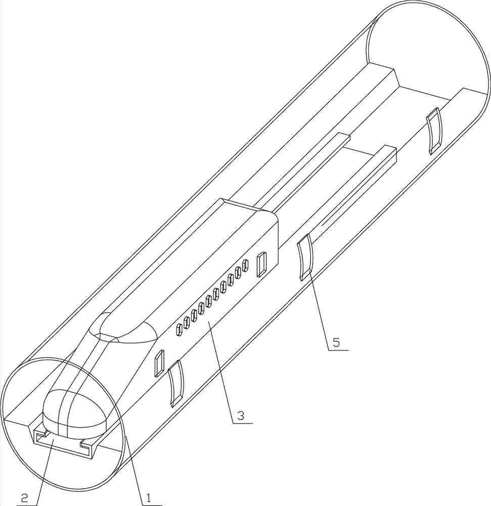 A vacuum track magnetic levitation train system