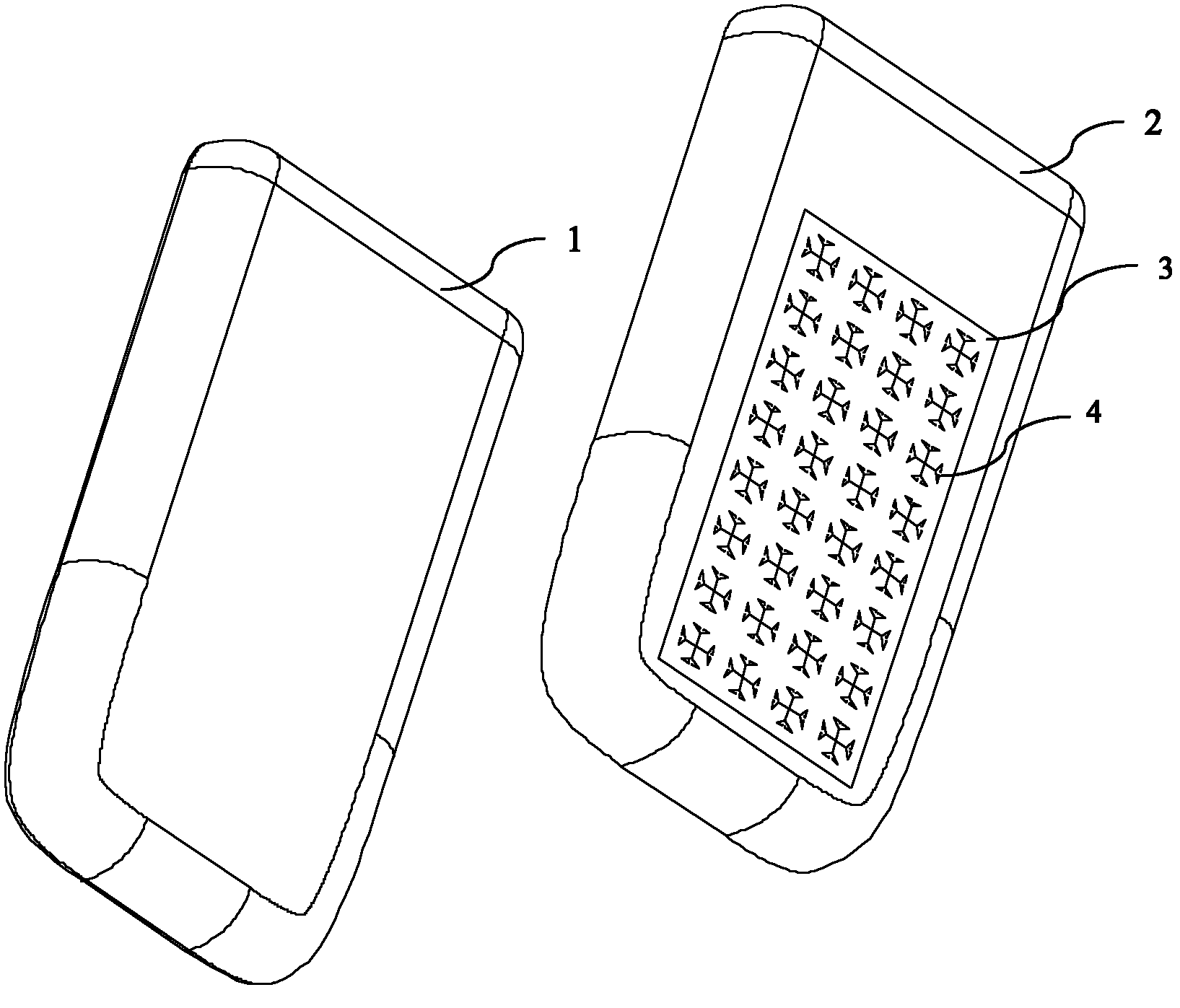 Protective shell of wireless communication device