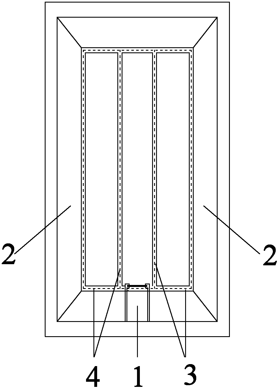 Sludge discharge field constructing method for speeding up dehydration, solidification and stabilization of dredged sediment