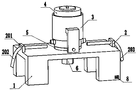 Processing and filtering device for bee product raw materials
