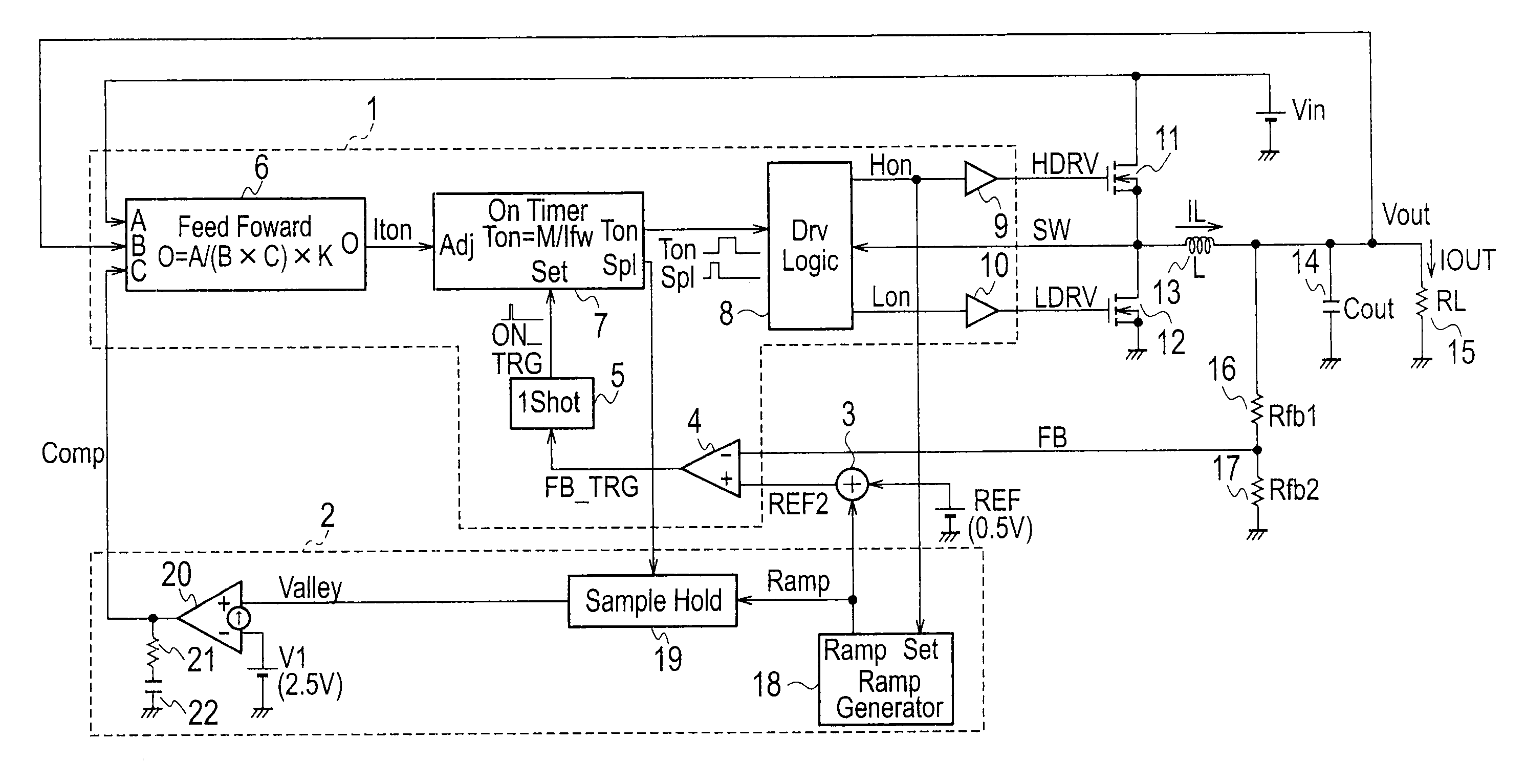 Switching power source apparatus