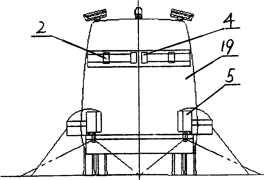 High-speed road conditions detection vehicle