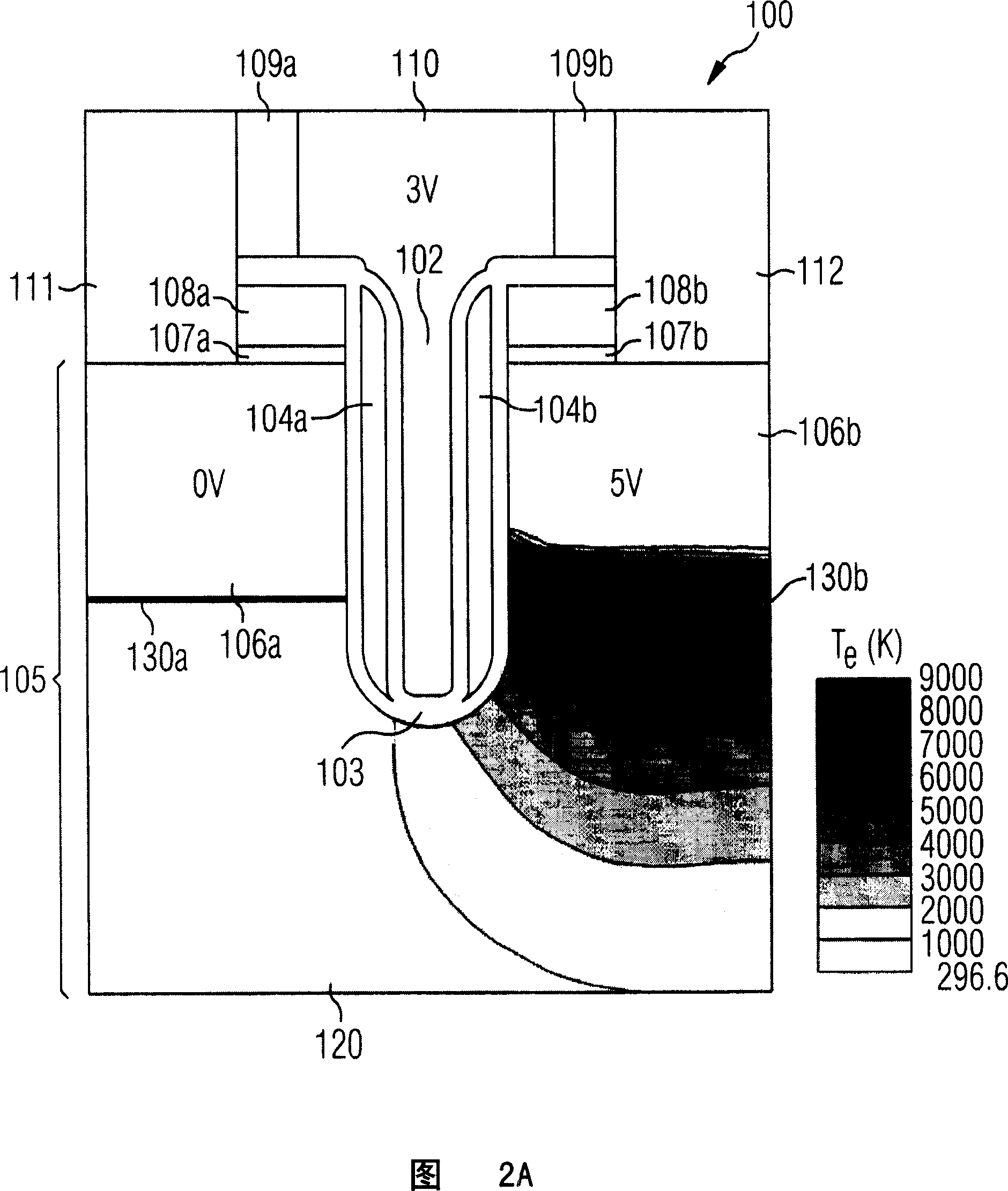 Multi-bit memory element with groove structure and method for manufacturing same